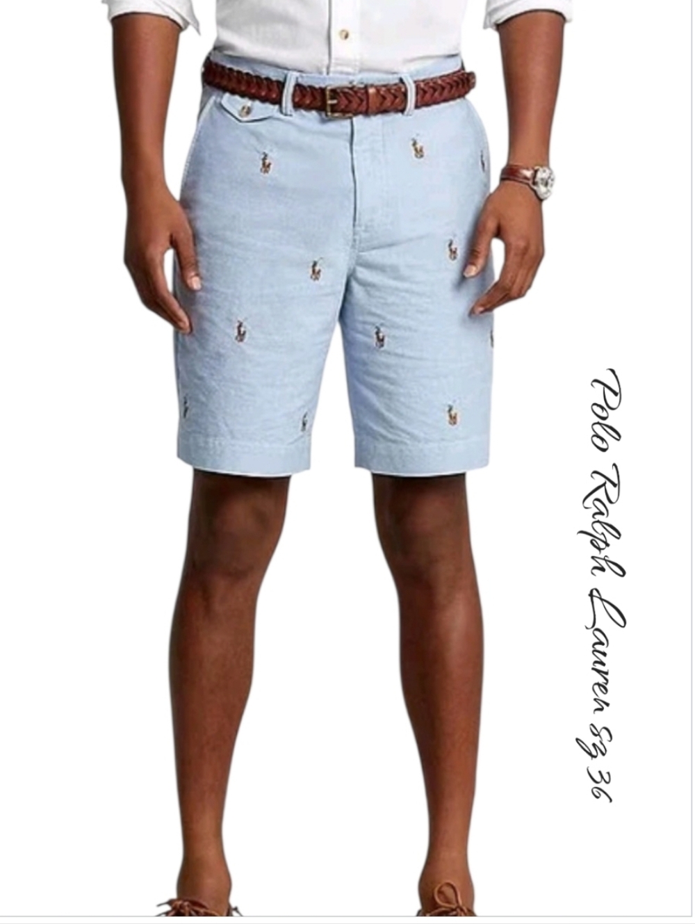 NWT Polo Ralph Lauren Classic-Fit Chino Short Waist 36